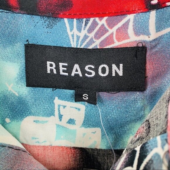 NEW 90's Y2K Short Sleeve Button Down Shirt - Picture 7 of 11